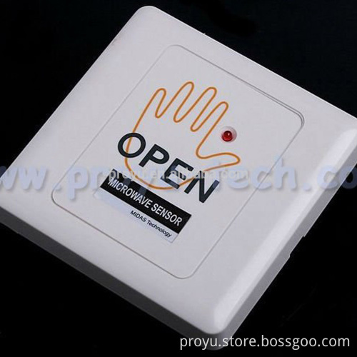 Fireproof door exit button No Touch Exit Sensor for access control system PY-DB23